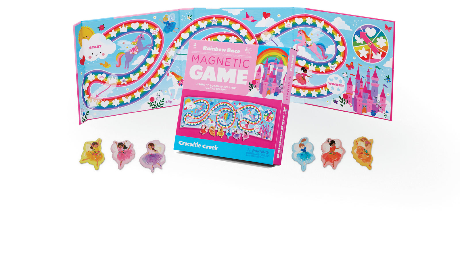 Magnetic Game - Rainbow Race