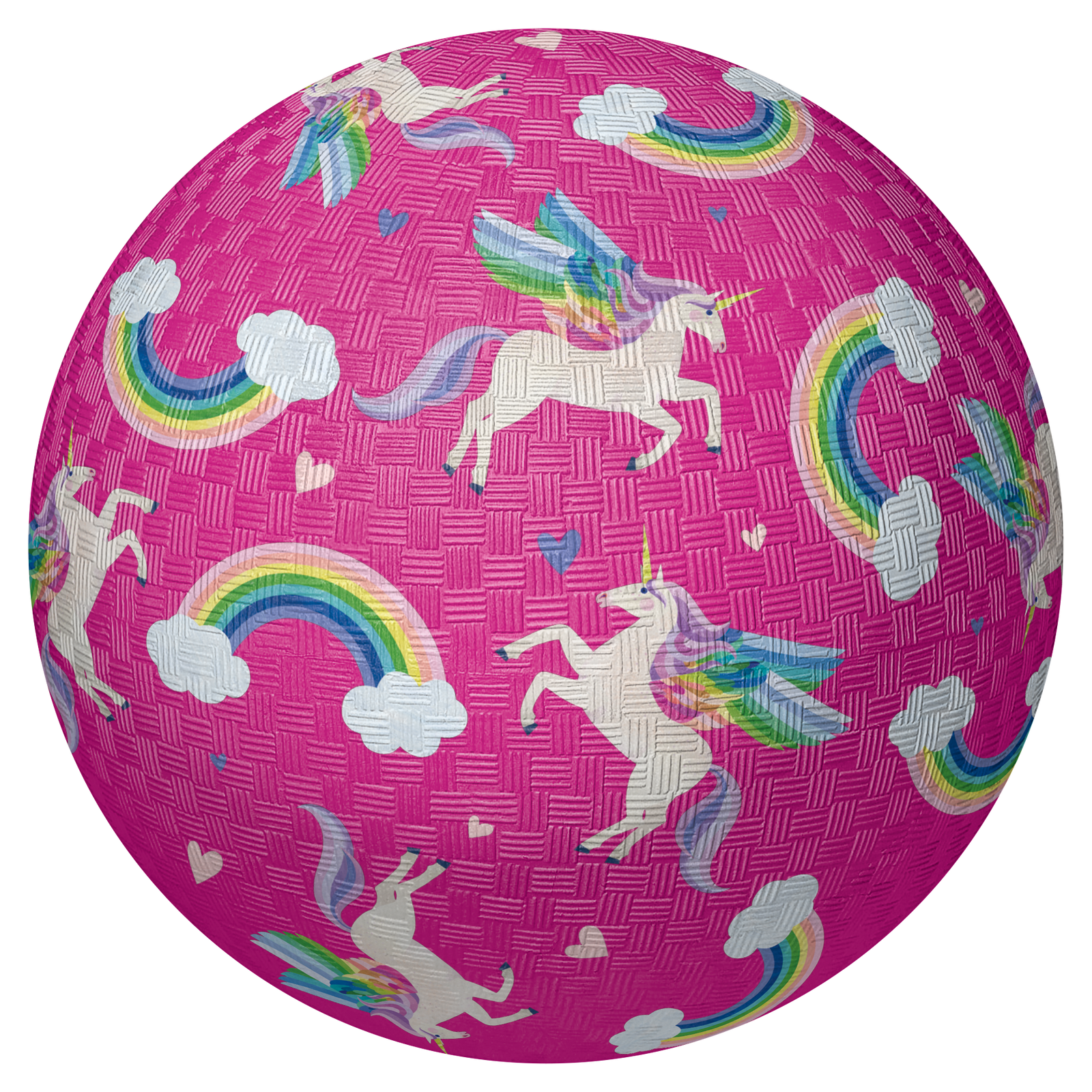 5" Playground Ball - Unicorn Rainbow
