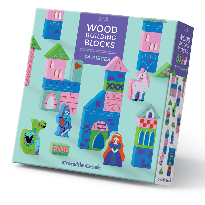 Build & Play Wood Blocks - Princess Palace