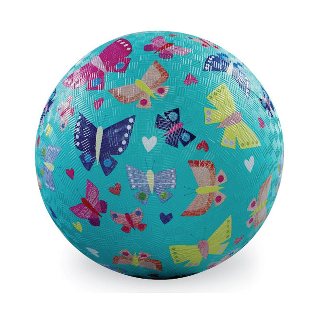 7" Playground Ball - Butterfly Rainbow