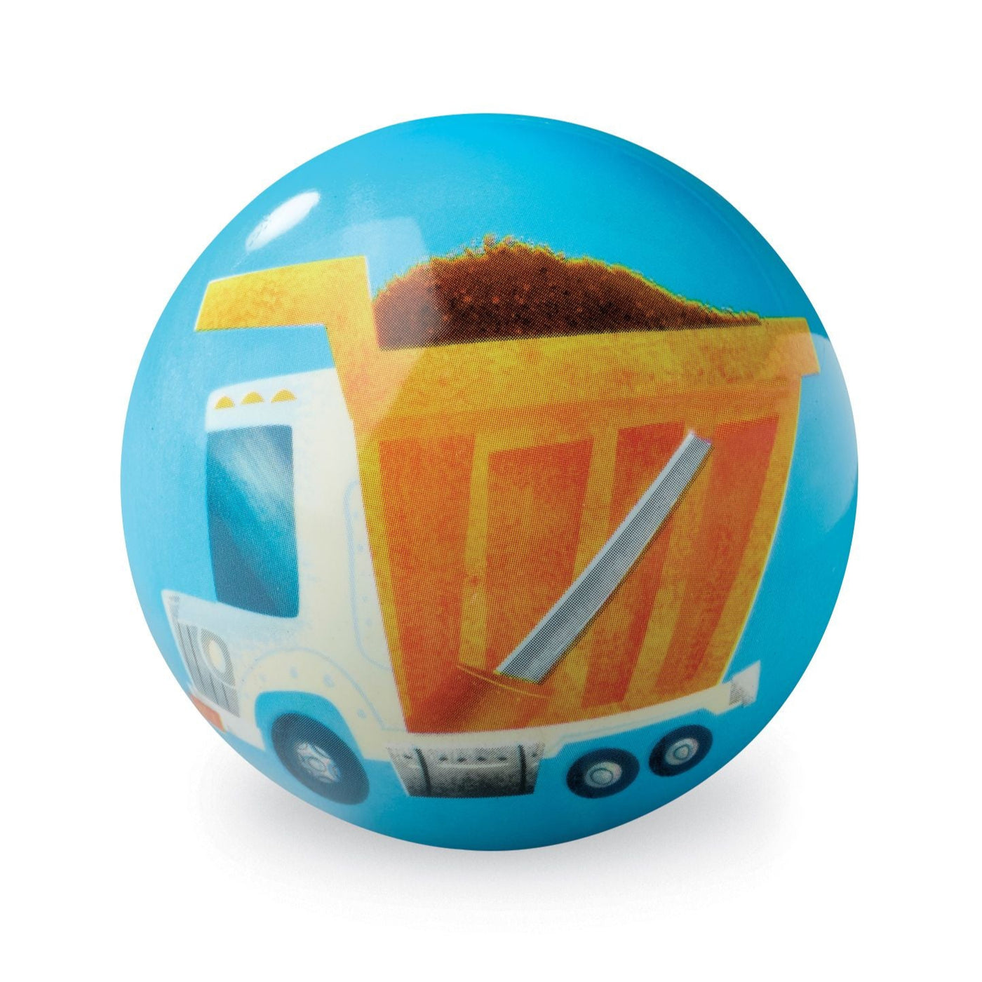 4" Play Ball - Blue Construction