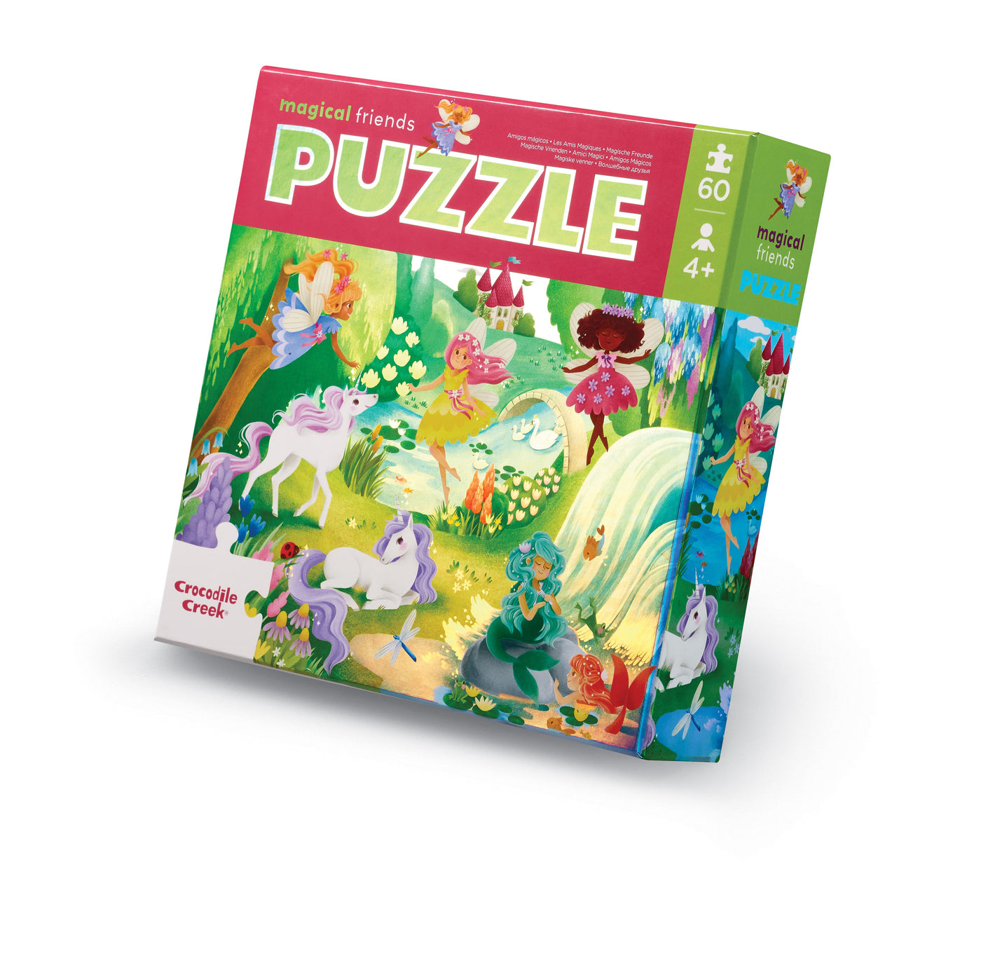 60-Piece Holographic Puzzle - Magical Friends