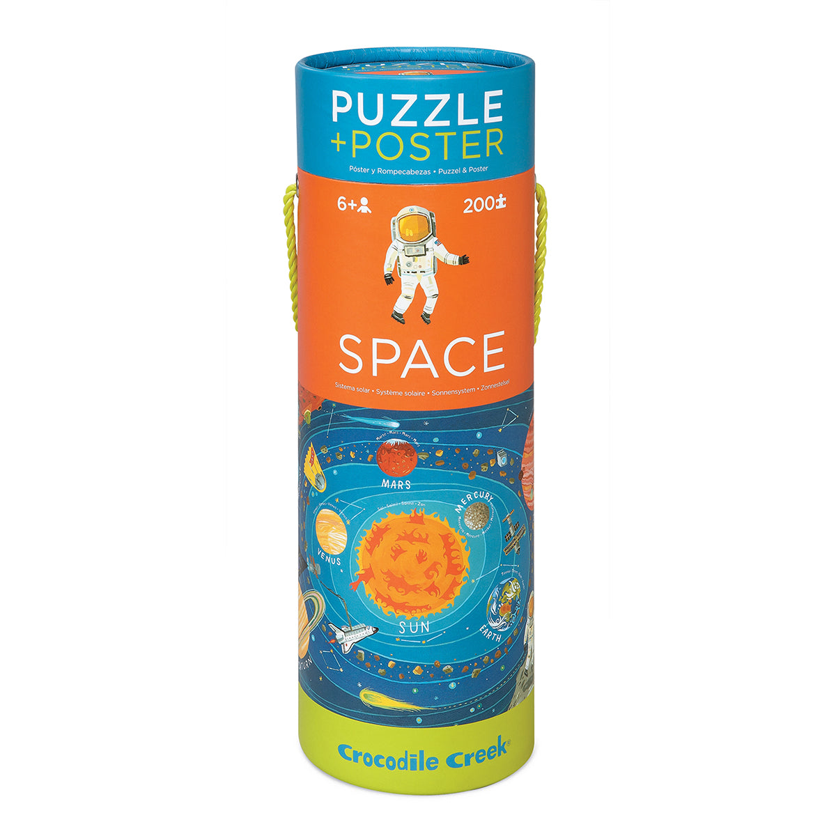 200-Piece Puzzle + Poster - Space
