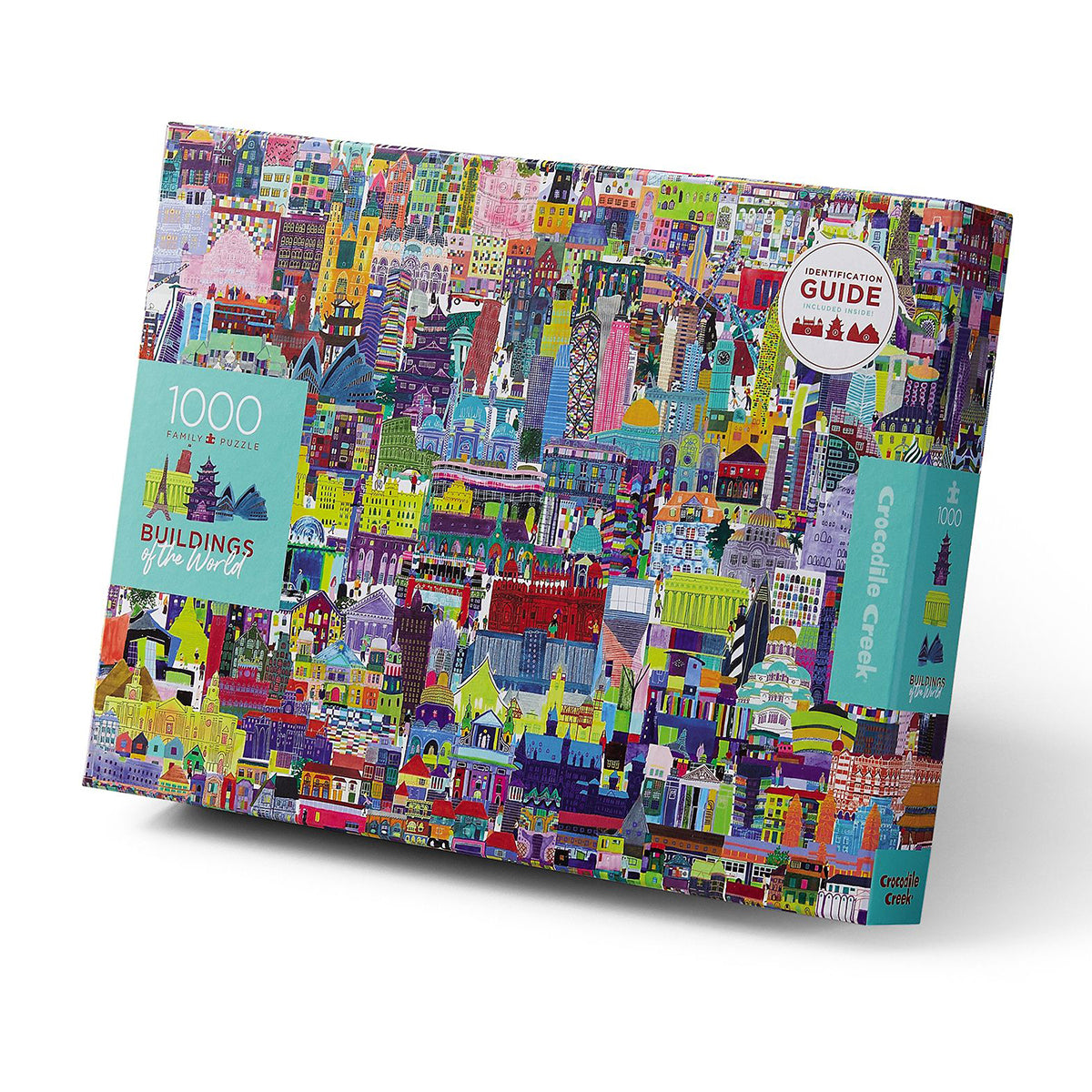 1000-Piece Boxed Puzzle - Buildings of The World