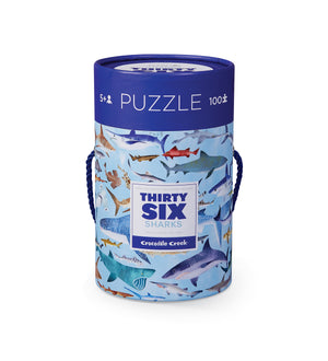 100-Piece Puzzle - 36 Sharks