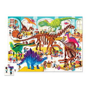 48-Piece Puzzle - Day at the Dinosaur Museum