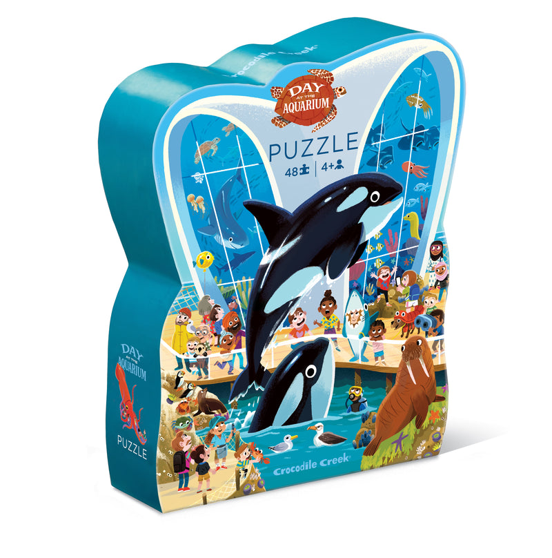 48-Piece Puzzle - Day at the Aquarium