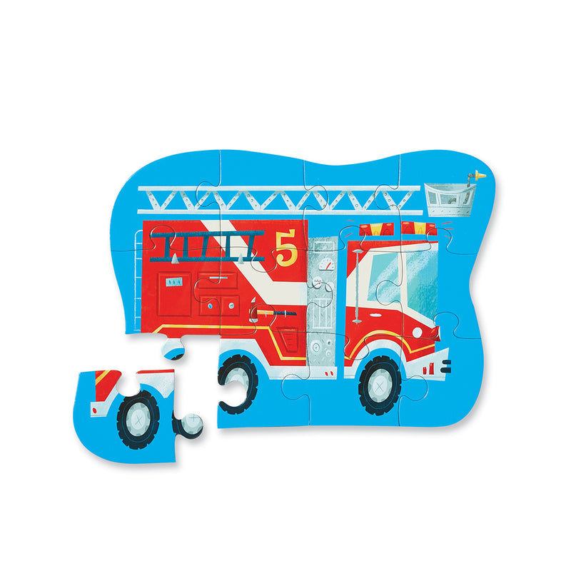 12-Piece Mini Puzzle - Fire Truck
