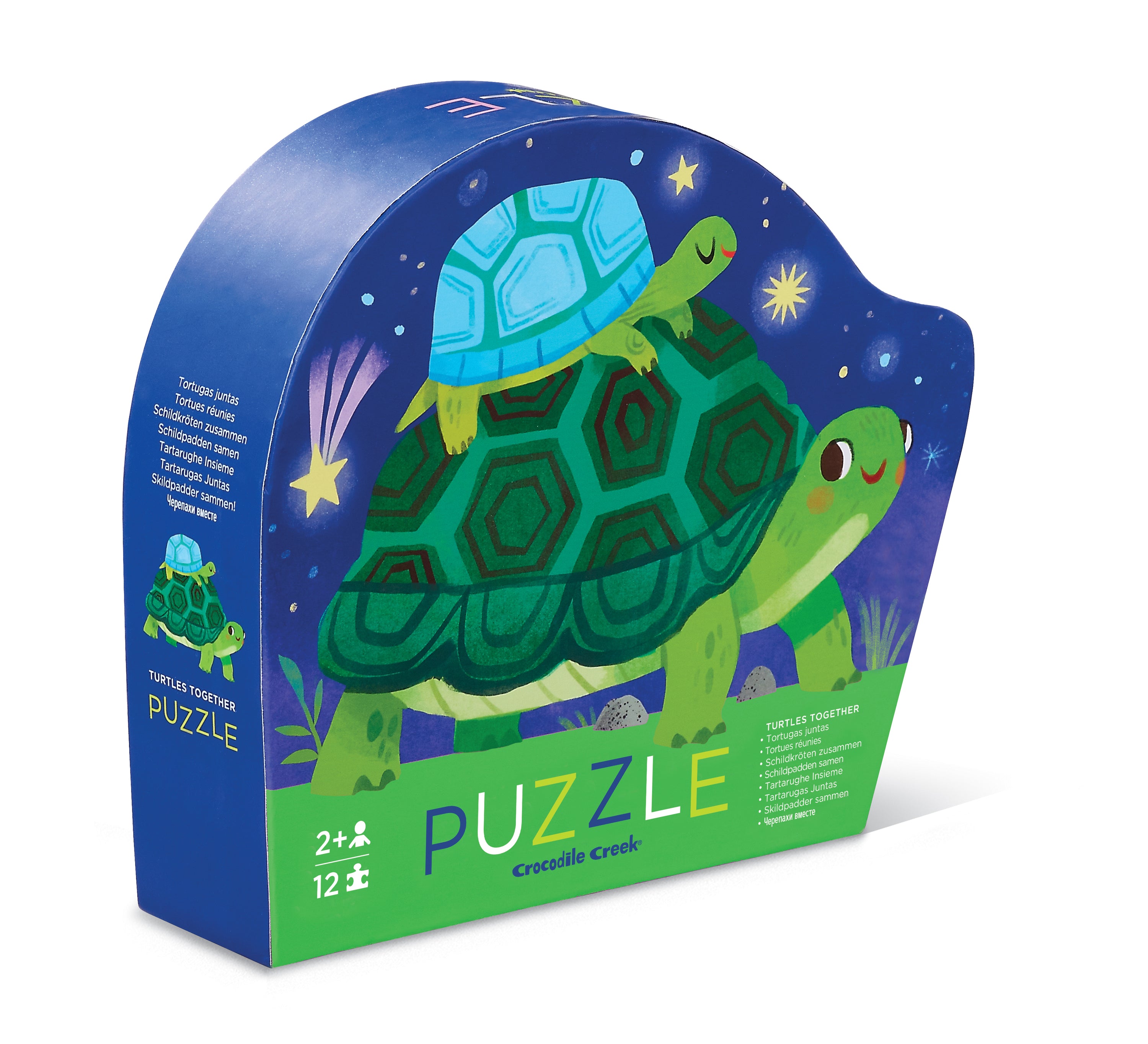 12-Piece Mini Puzzle - Turtles Together – Crocodile Creek