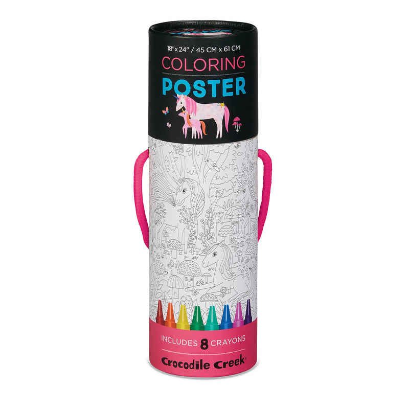 Coloring Poster - Unicorn Dreams