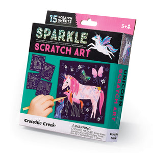 Sparkle Scratch Art - Unicorn