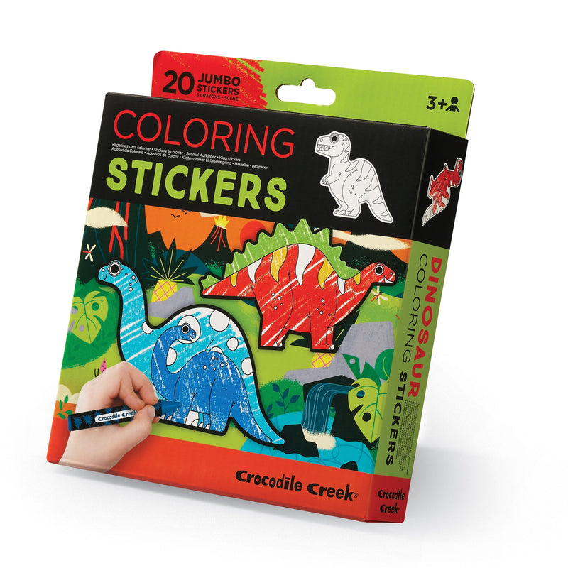 Coloring Stickers - Dinosaurs