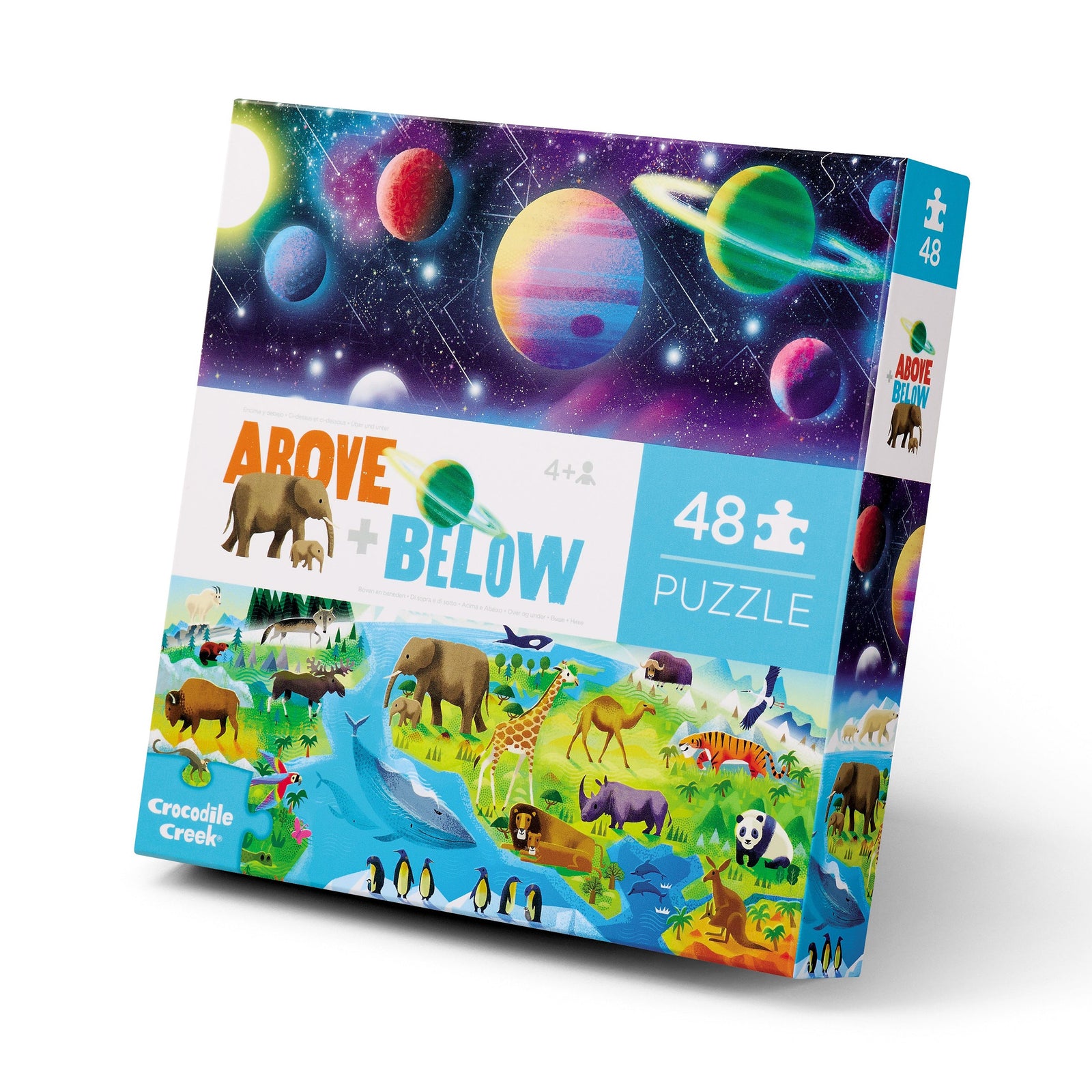 48-Piece Above + Below Puzzle - Earth and Space