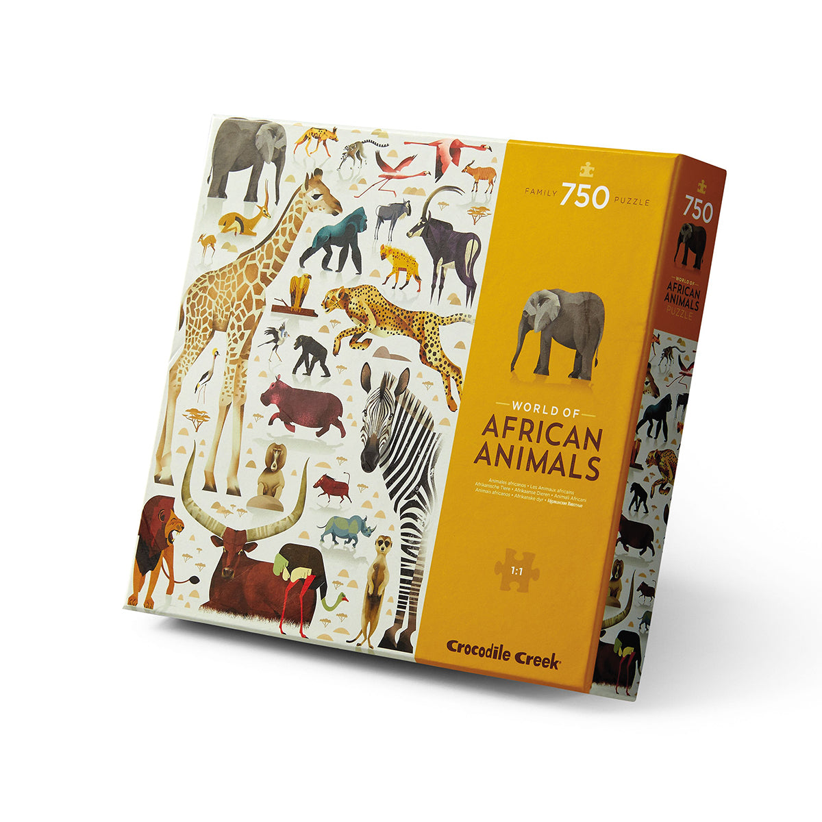 750-Piece Puzzle - World of African Animals