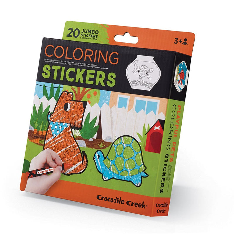 Coloring Sticker Sets – Crocodile Creek
