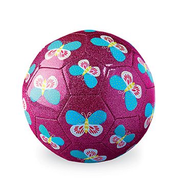 Size 2 Glitter Soccer Ball - Butterfly